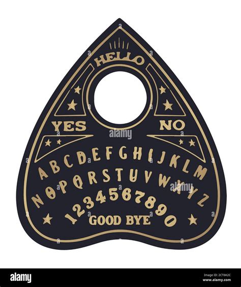 Ouija Board Black Hi Res Stock Photography And Images Alamy