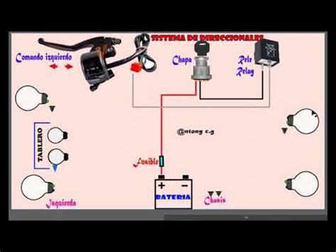 Como Conectar Los Cables De Direccionales De Mi Moto Youtube