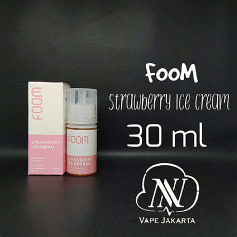 Jual Foom Strawberry Ice Cream Salt Ml Mg Jakarta Barat Nnvape