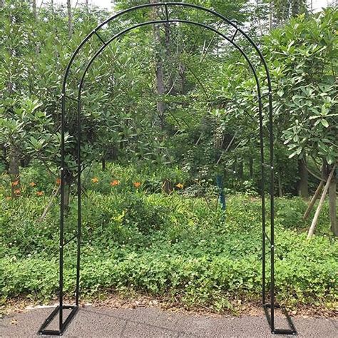 Arceau À Rosiers Arche De Jardin avec Base Tonnelle De Pergola pour