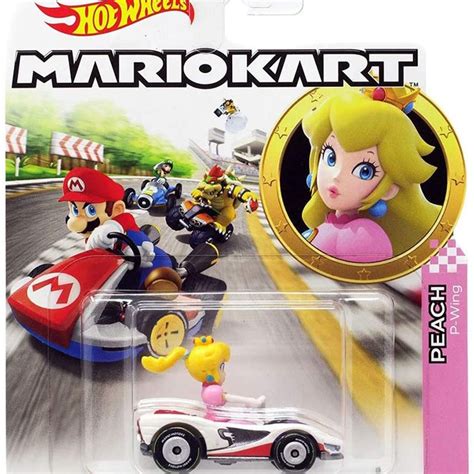 Hot Wheels Mario Kart Peach P Wing Moehime Japantoys