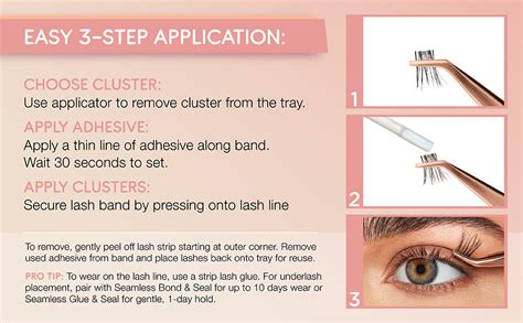 Amazon Ardell Naked Clusters 437 DIY Lash Clusters Natural Looking Individual Lashes