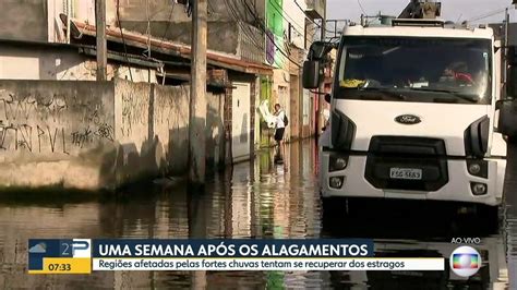 V Deo Uma Semana Depois Moradores De Reas Atingidas Pela Chuva