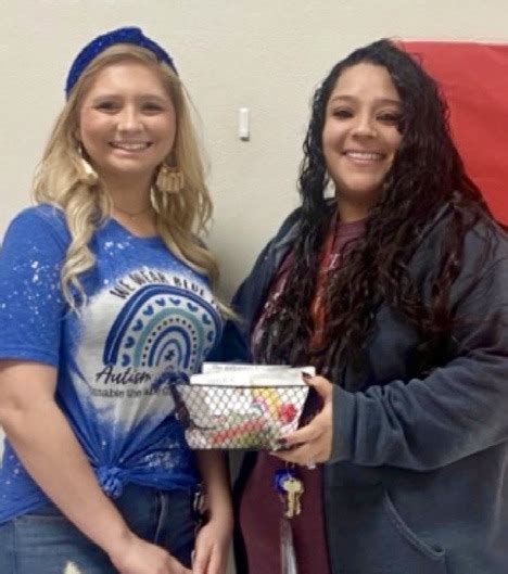 Bradley celebrates SPED Teacher Appreciation Day, delivering goodie bags to Childress ISD staff ...