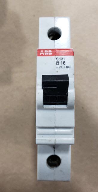 ABB Circuit Breaker S231 230/400V #45F1 | eBay