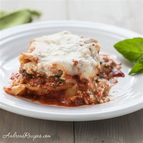 Spinach And Basil Lasagna Recipe Making Life Delicious