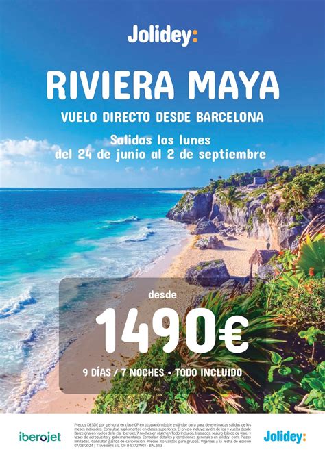 Riviera Maya Verano Vuelos Directos Desde Barcelona