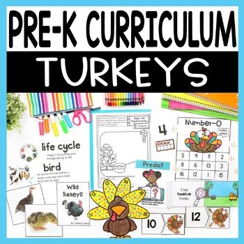 All About Turkeys PreK Or Preschool Unit Turkey Life Cycle Crafts