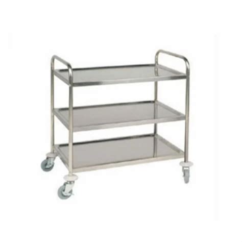 Stainless Steel Tier Service Trolley Load Capacity Kg At Rs