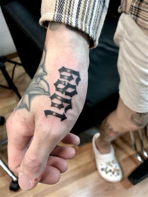 1989 Gothic Font Tattoo Scar Cover Updone By Jon Koon At Artistic