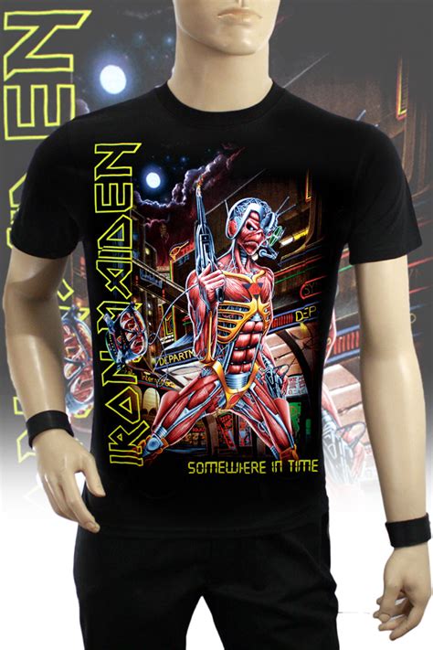 Футболка Hot Rock Iron Maiden Somewhere In Time HR M купить в интернет магазине
