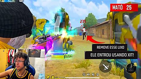 JOGUEI UM X1 DOS CRIAS AO VIVO DEPOIS DE 1000 DIAS FREE FIRE YouTube