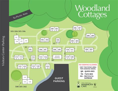 Lodging Maps - Mammoth Cave Lodge