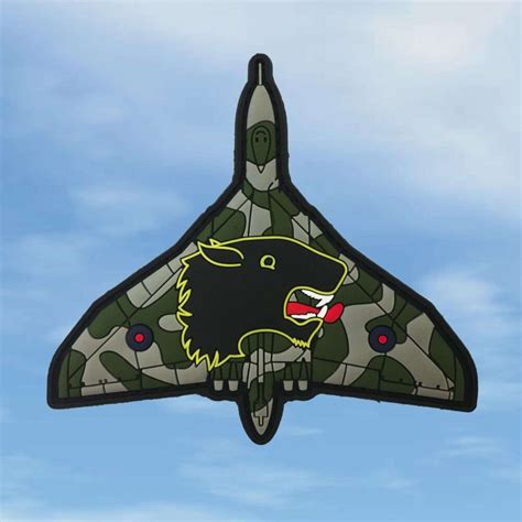 PVC Patch Vulcan XH558 Tail Fin Vulcan To The Sky