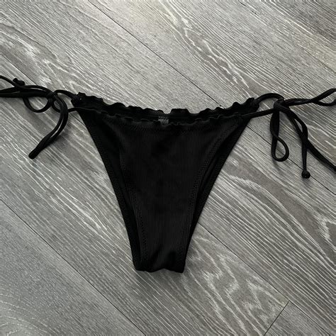 Zaful Black Bikini Size M But Fits Like A S Summer Depop