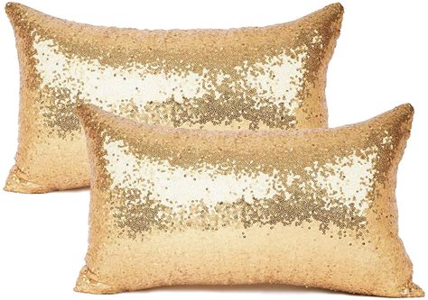 Metallic Gold Pillows | Solid throw pillows, Gold pillows, Gold accent ...