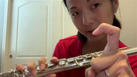 Flute Lesson How To Hold My Flute Youtube