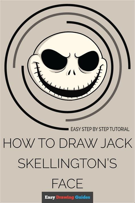 How to Draw Jack Skellington's Face - Really Easy Drawing Tutorial ...