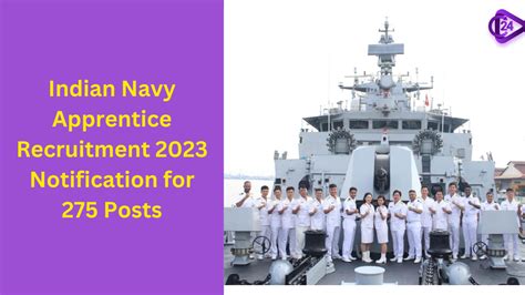 Indian Navy Apprentice Recruitment Notification For Posts