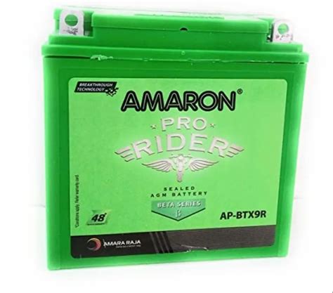 Capacity: 9Ah Amaron Pro Riders Bike Battery, AP-BTX9R at ₹ 2199 in Coimbatore