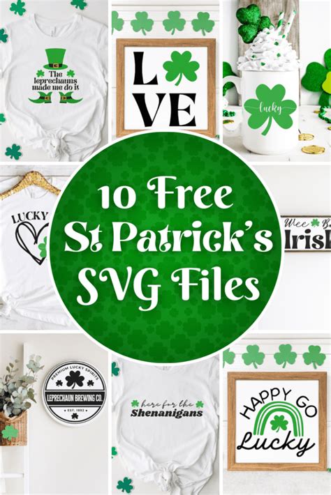 10 Free St Patricks Day Svg Files Prudent Penny Pincher