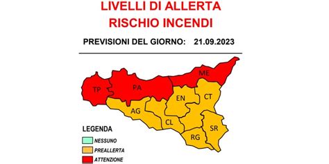 Messina Oggi Allerta Rossa Per Rischio Di Incendi Gazzetta Del Sud