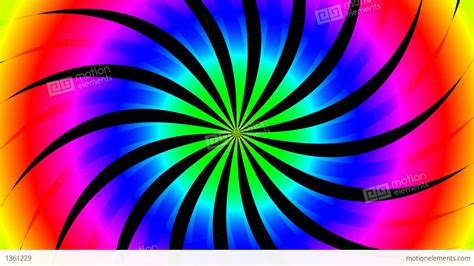 Twirl Hypnotize Color Stock Animation 1361229