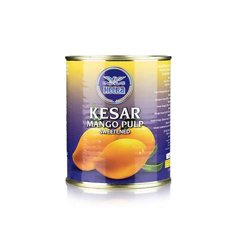 Mango Pulp Mango Puree Kesar Heera G Can