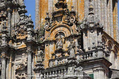 Fotos De Fachada Del Obradoiro Detalles Catedral De Santiago De