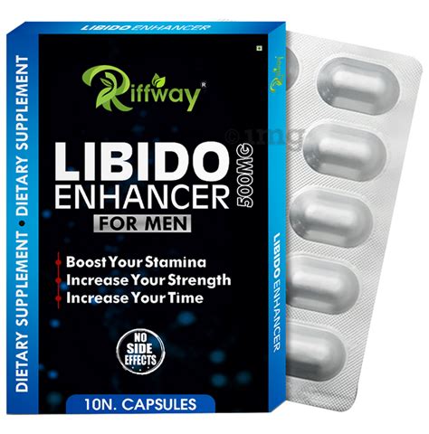 Riffway Libido Enhancer For Men Capsule Buy Strip Of 10 Capsules At