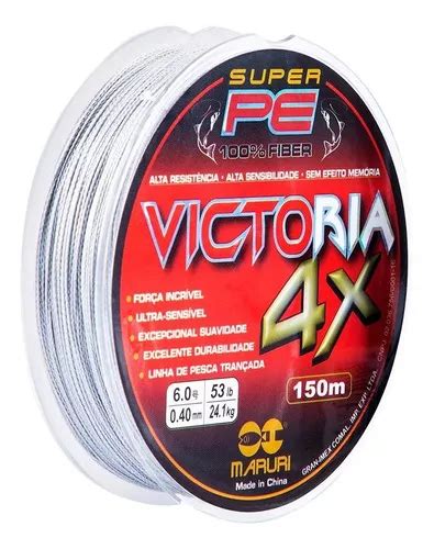 Linea De Pesca Maruri VIctoria 4X Linha De Multifilamento 4 Fios Color