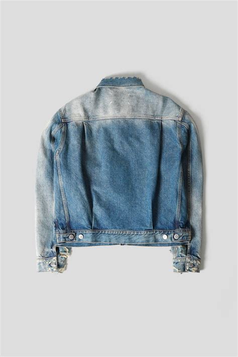 Maison Margiela Veste En Jean DÉlavÉ Indigo Clair Le Labo Store