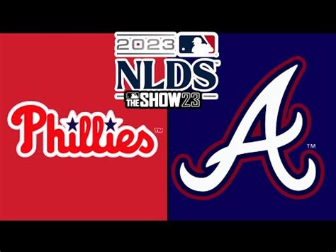 Mlb The Show Nlds Game Phillies Vs Braves Nlds