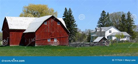 Panoramic Farm stock photo. Image of field, barn, farm - 777524