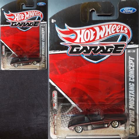 Hot Wheels Garage Ford Mustang Concept Shopee Brasil