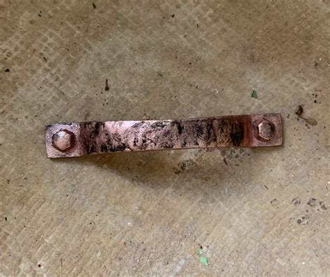 4" Copper Cabinet Pull – Old West Iron