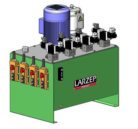 Centralina Idraulica Con Motore Elettrico Hfm Hfe Larzep Multiuso