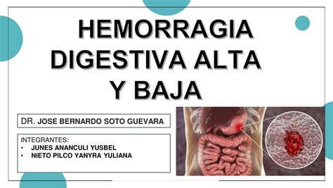 Hemorragia Digestiva Alta Y Baja YES SAS UDocz