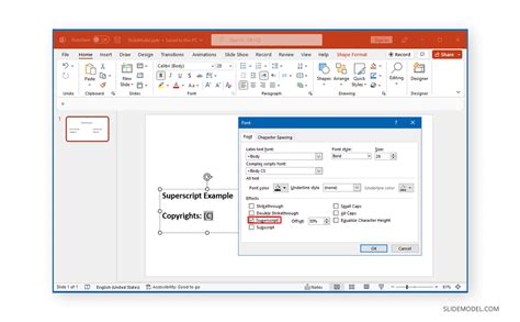 How To Add Subscript And Superscript In Powerpoint