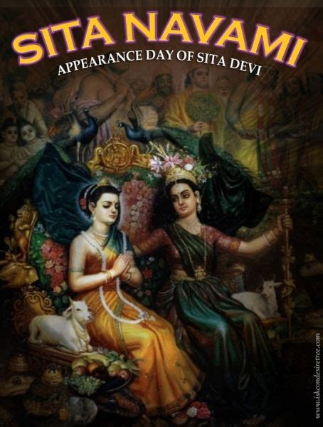 Sita Navami Appearance day of Sita devi - ISKCON Desire tree | Indian ...