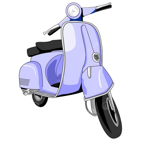 Vespa Clipart PNG Images Retro Vespa Vector Illustration Design Vespa