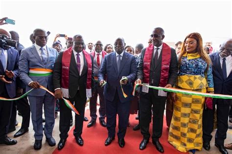 C Te D Ivoire Inauguration D Une Des Plus Grandes Usines De