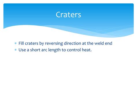 Smaw Welding Techniques Ppt