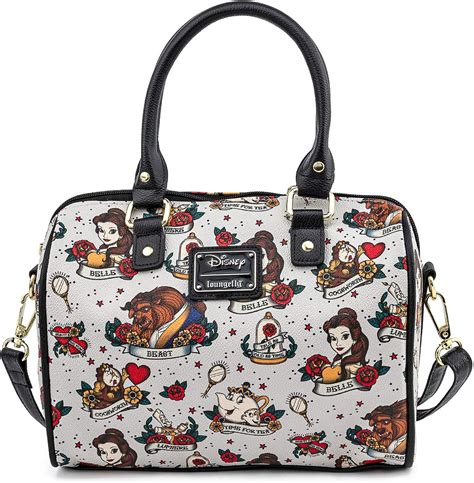 Loungefly Beauty And The Beast Belle And Characters All Over Print