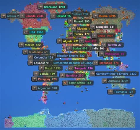 World map (with mods) : r/Worldbox