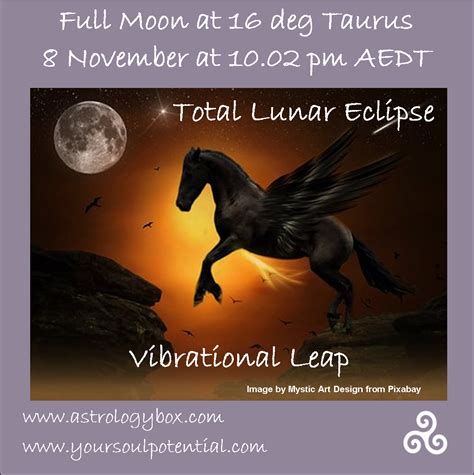 Full Moon In Taurus November 2022 Total Lunar Eclipse Your Soul Potential