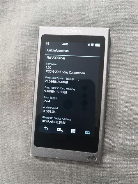 Sony walkman nw a35, Audio, Portable Music Players on Carousell