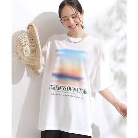 キューティーブロンド Cutie Blonde SHOO ICE汗染み軽減UVカットプリントアソート BIG Tシャツ ホワイト 301 ファッション通販 MAGASEEK