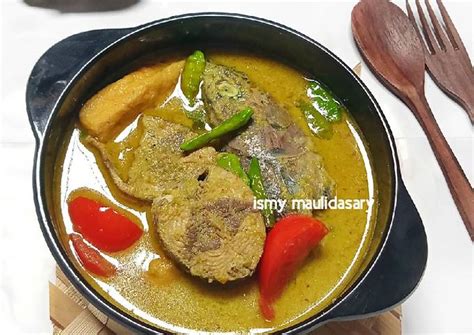 Resep Gulai Kuning Tongkol Tahu Oleh Ismy Maulidasary Cookpad