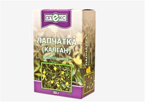 Калган. Полезные и лечебные свойства, применение, Корень калгана